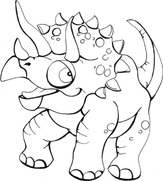 Online Coloring Pages  Kids on Free Dinosaur Coloring Pages For Kids Interactive Coloring Book Pages